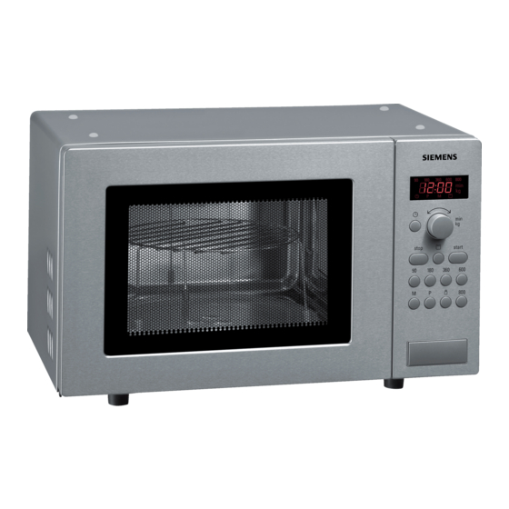 Siemens HF15G541 Instrucciones De Uso