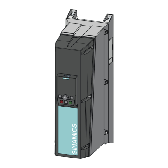 Siemens SINAMICS G120 Guía De Primeros Pasos