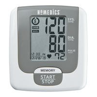 HoMedics BPW-715 Manual Del Usuario