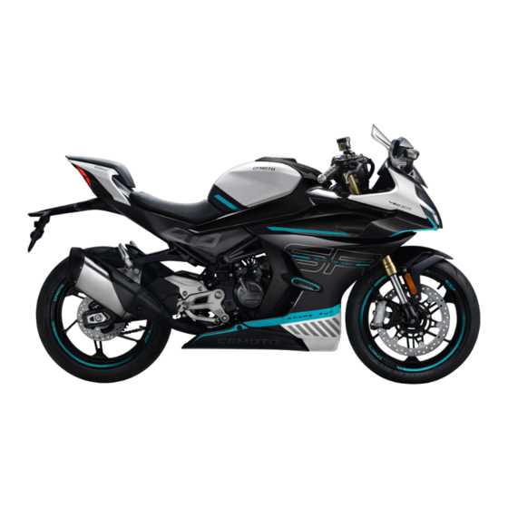 CF MOTO 450SR Manual Del Usuario