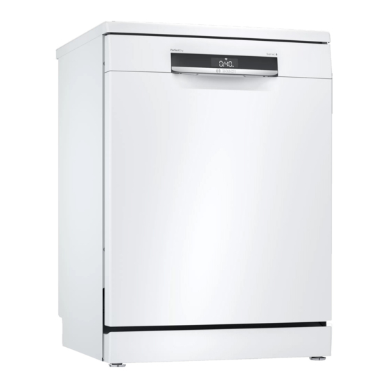 Bosch SMS6ZDW08E Manual De Usuario