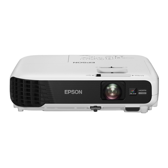 Epson PowerLite W04+ Guia De Instalacion