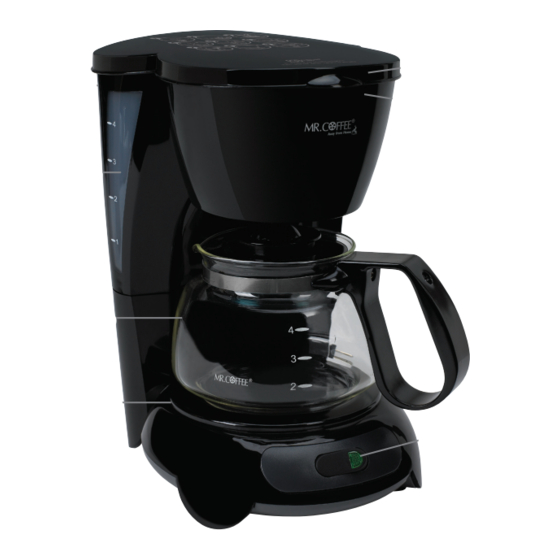 Mr Coffee 158306 Manual De Instrucciones