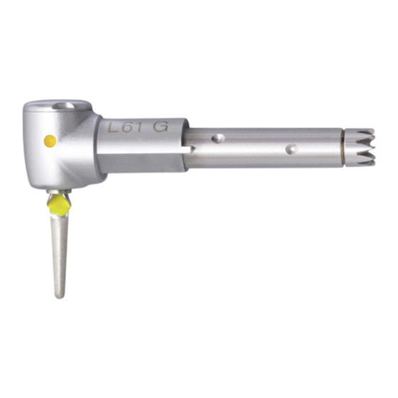 KaVo INTRA EVA head L61 G Instrucciones De Uso