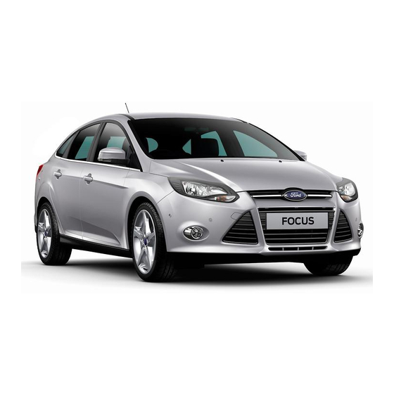 Ford FOCUS Manual Del Conductor