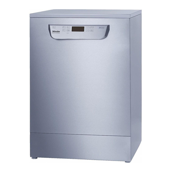 Miele PG 8504 Instrucciones De Manejo