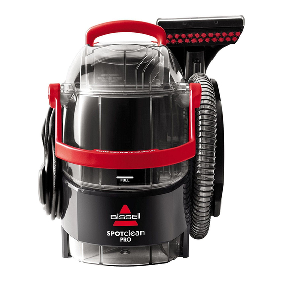 Bissell SPOTCLEAN PRO 1558 Guia Del Usuario