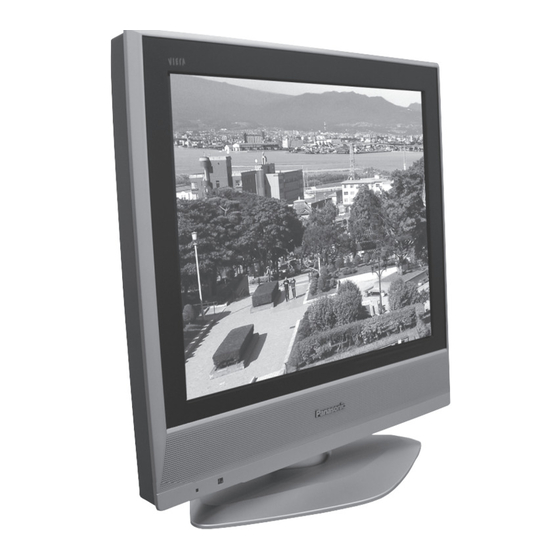 Panasonic TX-20LA60F Manual De Instrucciones