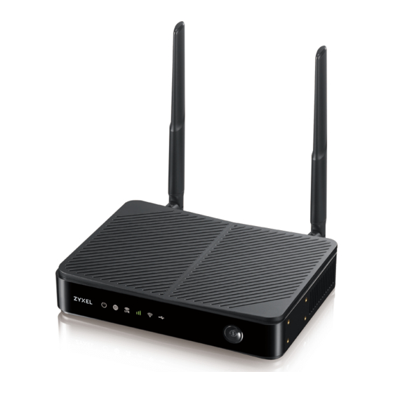 Zyxel LTE3301 Serie Guia De Inicio Rapido