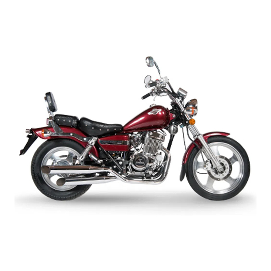 Corven Motos CORVEN INDIANA 256 Manuales