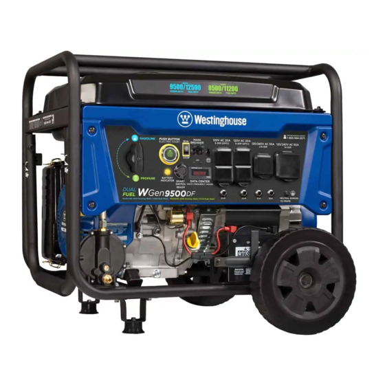 Westinghouse WGen9500DF Manual De Usuario