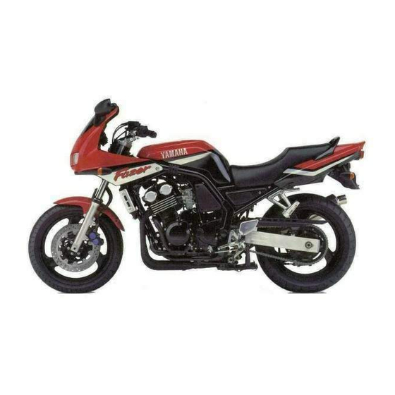 Yamaha FZS600 2000 Manual De Taller Suplementario