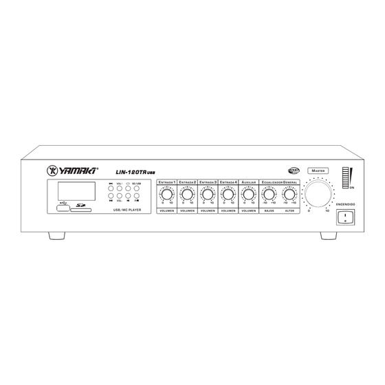 YAMAKI LIN-60TR USB Manual Del Usuario