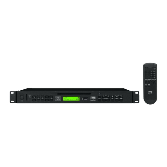 IMG STAGELINE CD-112 Manual De Instrucciones