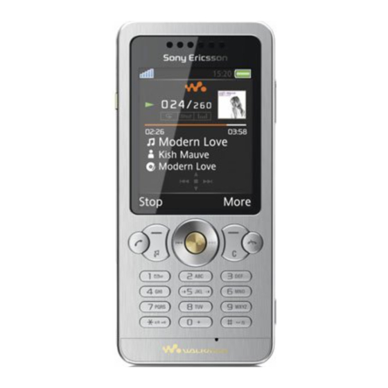 Sony Ericsson W302 Guia Del Usuario