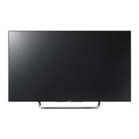 Sony BRAVIA KDL-50W807B Manual De Reparación