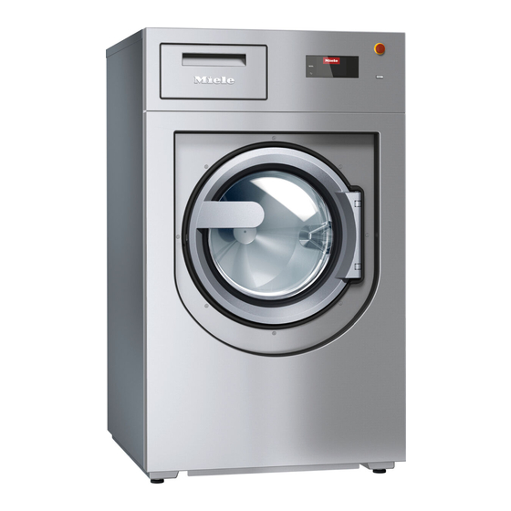 Miele PWM 912 Instrucciones De Manejo Y Emplazamiento