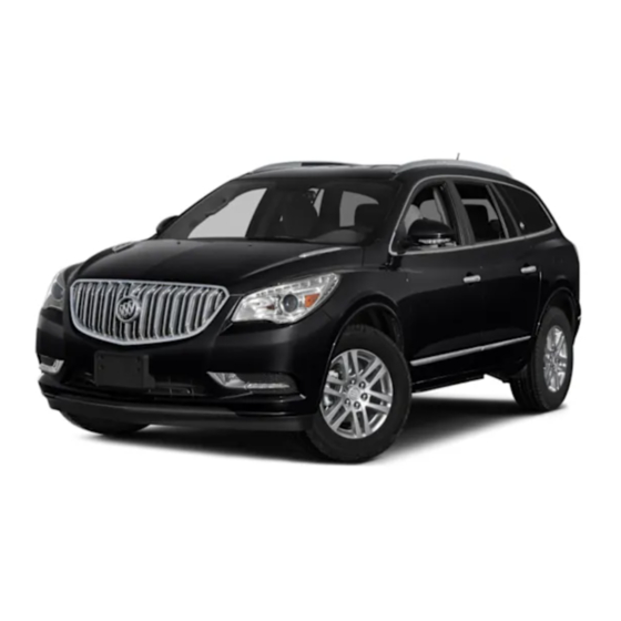 General Motors Buick Enclave Manual Del Propietário