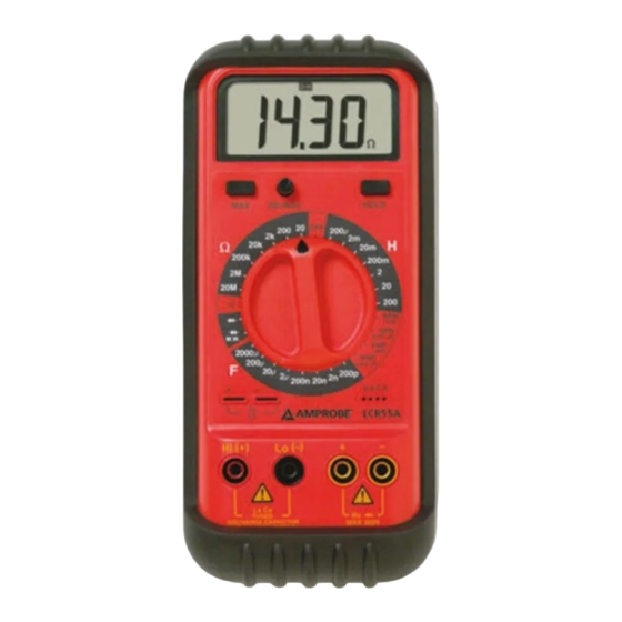 Amprobe LCR55A Manual De Uso
