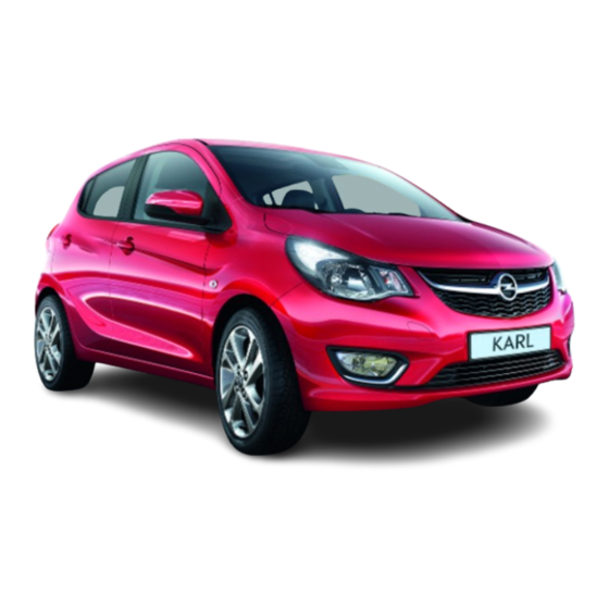Opel KARL Manual De Instrucciones