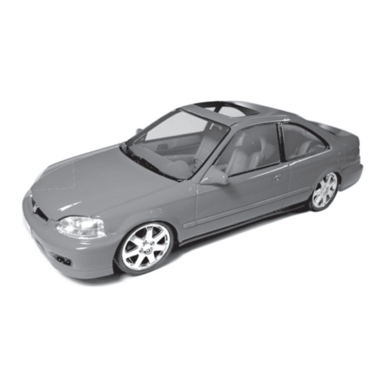 REVELL Fast & Furious Honda Civic Si Coupe Manuales