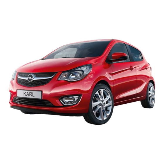 Opel KARL Manual De Infoentretenimiento