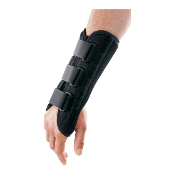 Breg Wrist Brace Manual De Instrucciones