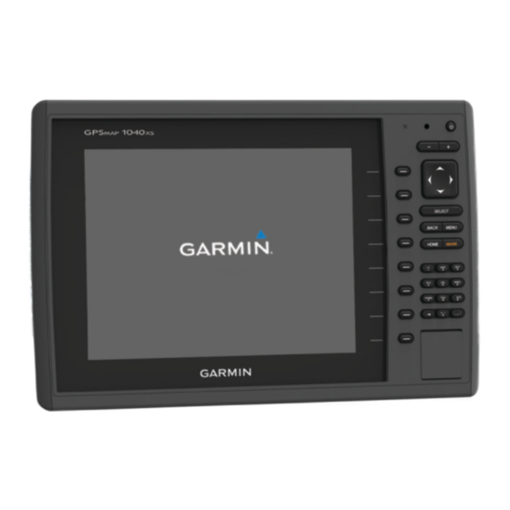 Garmin GPSMAP Serie Manual Del Usuario