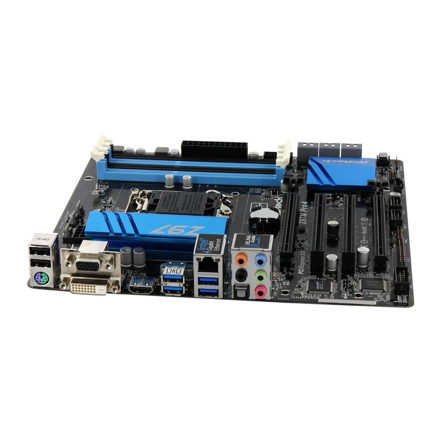 ASROCK Z97M Pro4 Manual De Instrucciones