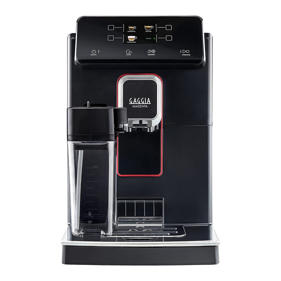 Gaggia Milano MAGENTA PRESTIGE Instrucciones De Uso