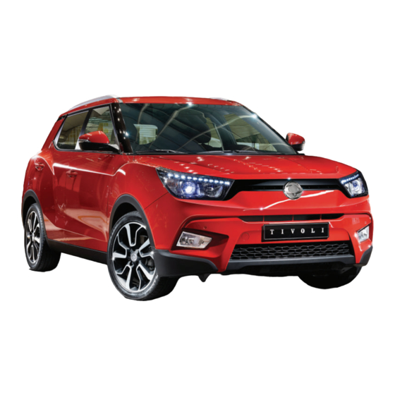 SSANGYONG TIVOLI Manual Del Propietário