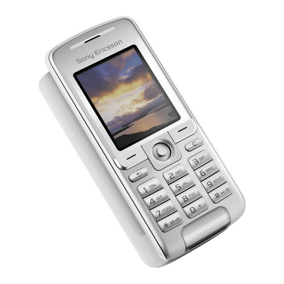 Sony Ericsson K310i Manual De Instrucciones