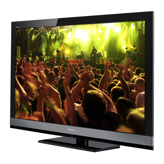 Sony BRAVIA KDL-60EX700 Manual De Instrucciones