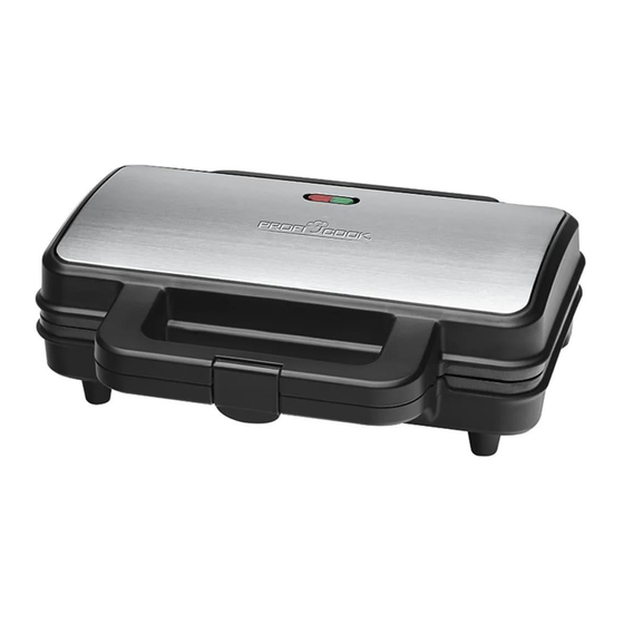 Profi Cook PC-ST 1092 Instrucciones De Servicio