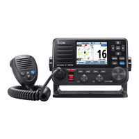 Icom IC-M510E Manual Básico