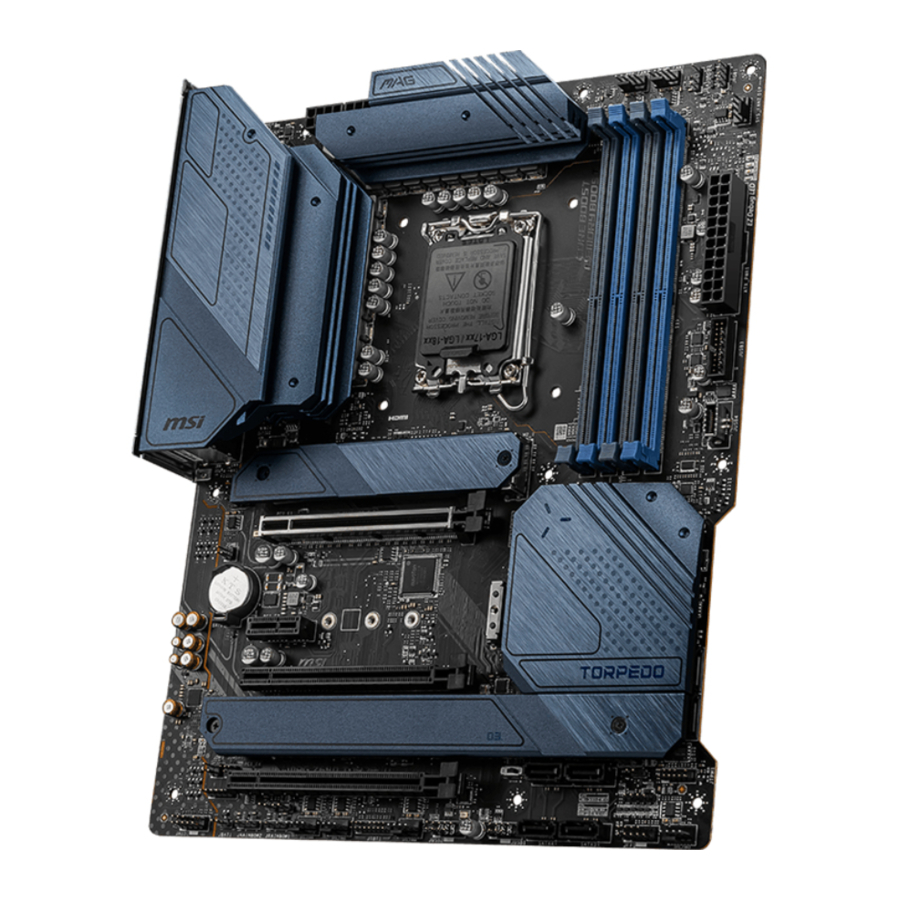 MSI MAG Z690 TOMAHAWK WIFI, MAG Z690 TORPEDO - Manual de la placa base