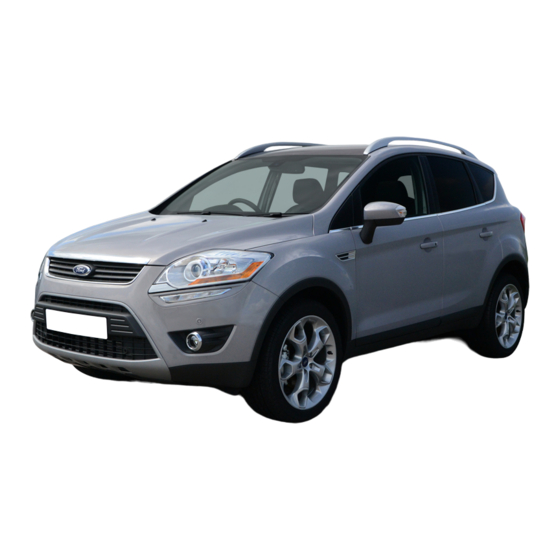 Ford KUGA 2011 Manual Del Conductor