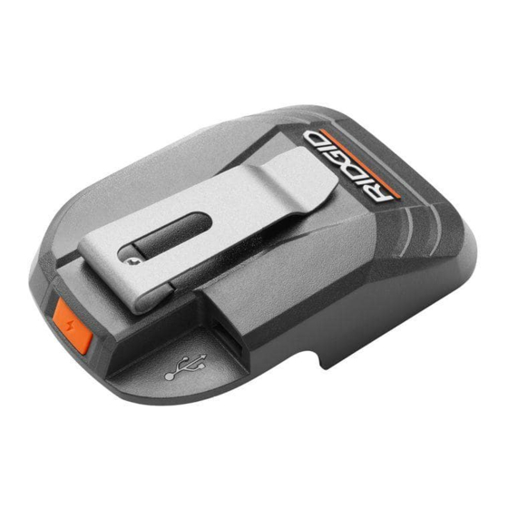 RIDGID R86072 Guia De Inicio Rapido