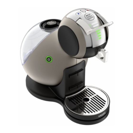 Dolce Gusto MELODY 3 Manual De Usuario
