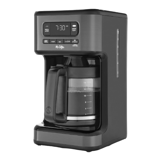 Mr Coffee BVMC-PC14 Serie Manuales