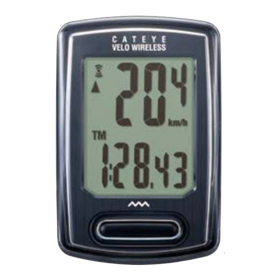 Cateye CC-VT230W Guía De Instalador