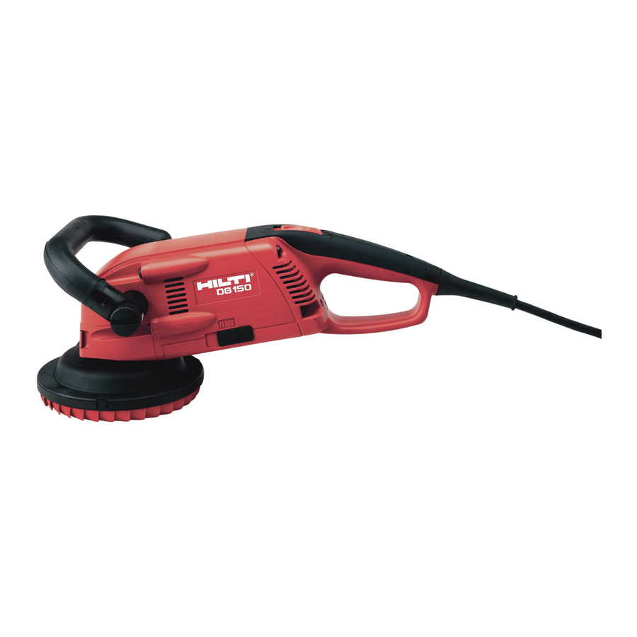 Hilti DG150 Manual De Instrucciones