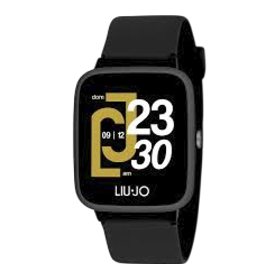 LIU JO LUXURY SWLJ-E Manual De Instrucciones