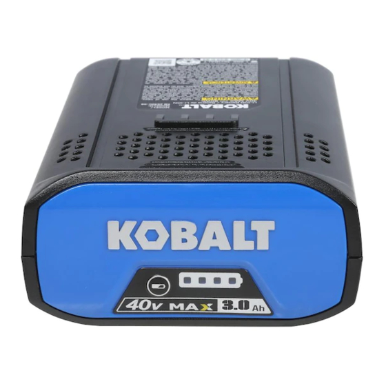 Kobalt KB 245-06, KB 340-06 Manuales