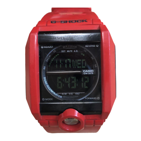 Casio 3078 Guía De Operación