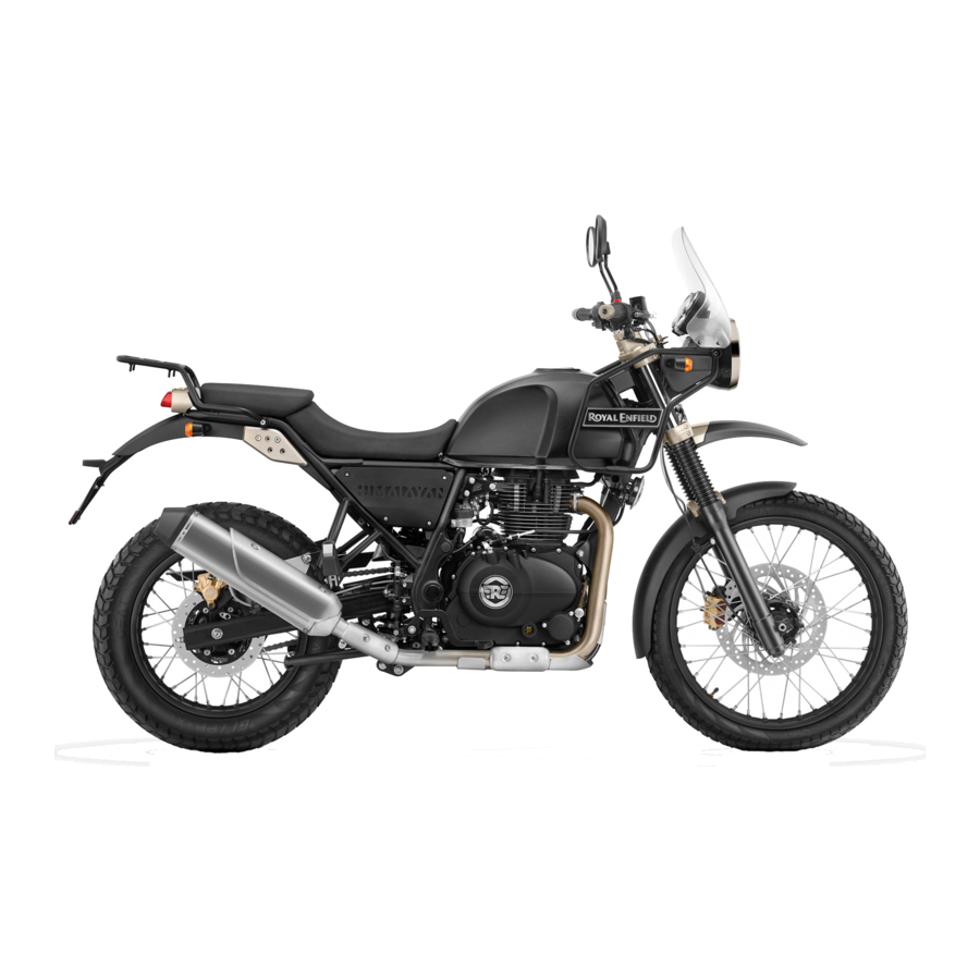 Royal Enfield Himalayan Manual De Instrucciones