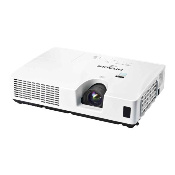 Hitachi CP-RX94 Manual De Usuario