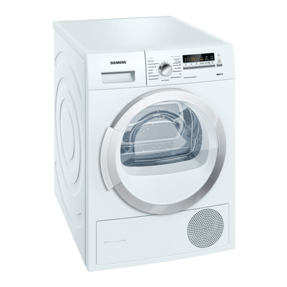 Siemens iQ300 WT45W238EE Instrucciones De Uso