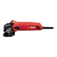 Hilti AG 100-7S Manual De Instrucciones