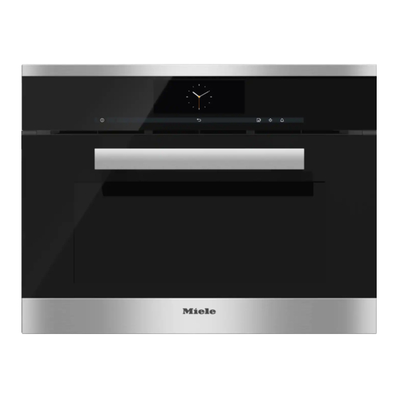 Miele DGC 6800 Manuales